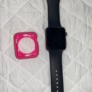 Pink 42mm Apple Watch case